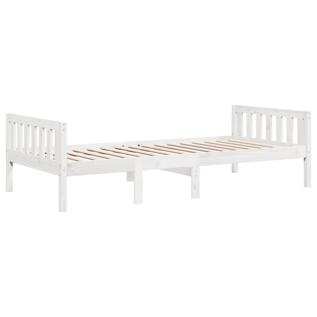 Children's Bed without Mattress White 80x200 cm Solid Wood Pine